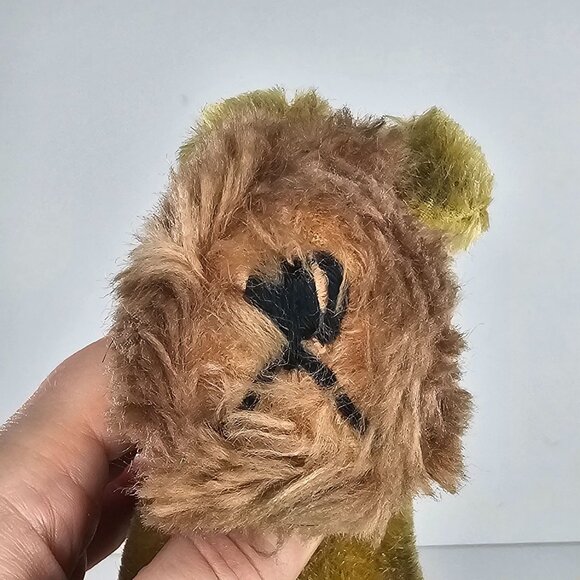 Vintage Mid-Century Steiff Hermann Airedale Terrier Dog Plush Mohair - Picture 9 of 9